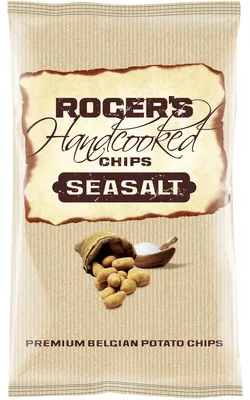 Zdjęcie produktu dla Ręcznie gotowane chipsy Roger's Seasalt