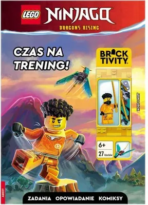 Obrázok produktu pre LEGO Ninjago Kniha + Minifigúrka Arin a Drak