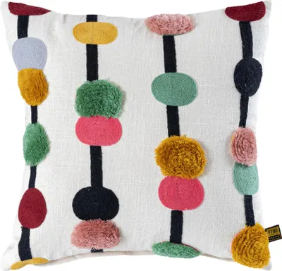 Produktbild von PTMD - Dekokissen Prinay - Rosa - 45 x 4 x 45 cm
