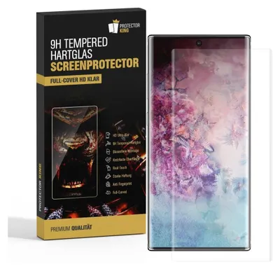 Produktbild von 6x 9H Hartglas für Samsung Galaxy Note 10 Plus FULL CURVED Panzerfolie Displayschutz KLAR Panzerglas Schutzglas Schutzfolie