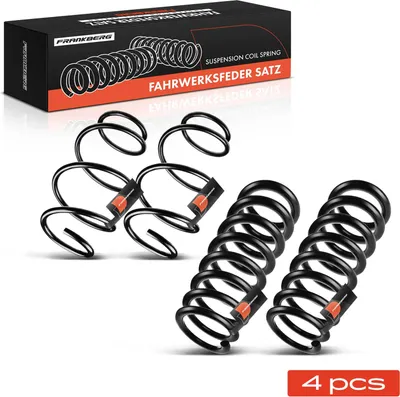 Produktbild von Frankberg 4x Fahrwerksfeder Vorne Hinten für BMW 3er Touring F31 2012-2019