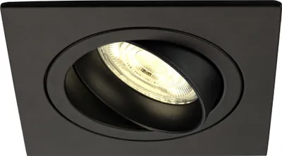 Produktbild von Ledvion LED Einbaustrahler Schwarz 3W dimmbar Warmweiss