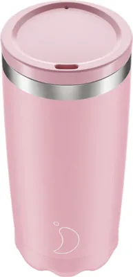 Produktbild von Termohrnček Chilly's Bottles - pastelová ružová 500 ml, originálna edícia