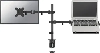 Produktbild von NewStar Flat Screen & Notebook Desk Mount (clamp/grommet) / 10-32" / Black