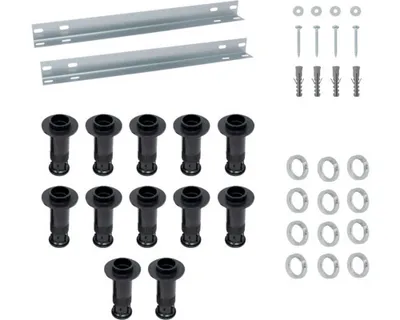 Produktbild von Breuer Wannenfüsse Set 2 | 15 Stützfüße/4 Montageschienen ab 1000 mm