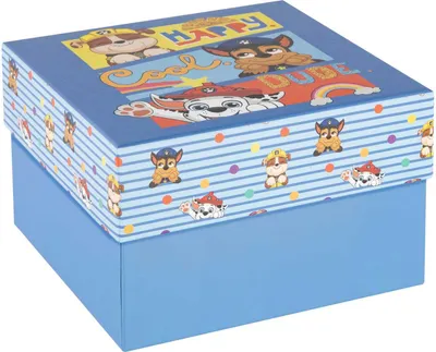 Produktbild von Kreative Bastelgruppe,  Geschenkbox, Paw Patrol