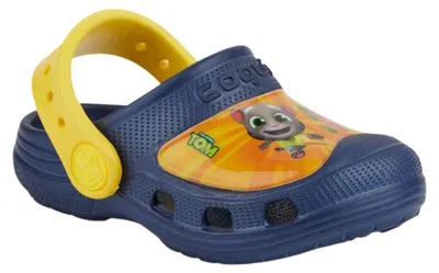 Produktbild von Kinder Clogs COQUI Max Talking Tom zum Hineinschlüpfen Leicht Marineblau 25,5