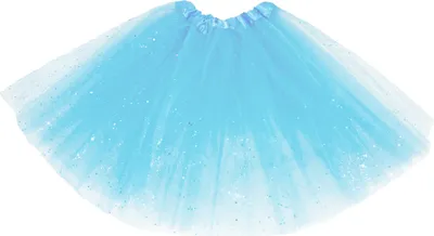 Produktbild von Glitzer Petticoat 40 cm - Hellblau