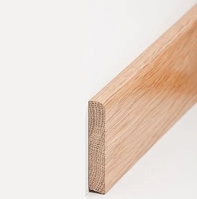 Produktbild von Sockelleisten "Leverkusen" - Eiche lackiert (Massivholz - 60.13.70.1)
