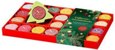 Produktbild von Der Duftkerzen-Adventskalender mit Keramikleuchter