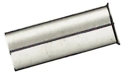 Image de Douille de réduction pour tige de fourche alu, argent, pour potence 1" fourche 1 1/8