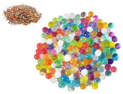 Image de Perles d'eau - perles de gel pour vase 10 x 5 g