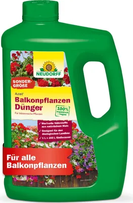Produktbild von Neudorff - Azet BalkonpflanzenDünger 2L - 100 % organisch und vegan