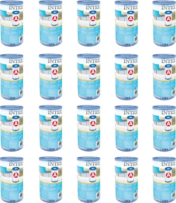 Image de Intex Accessoires Piscine - Cartouche filtrante pour pompe de piscine - Type A - 20 Stuks