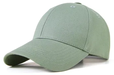 Produktbild von Baseball Cap Uni Verstellbar Baumwolle Grau Grün M