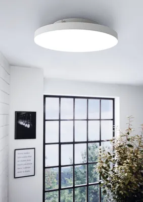 Obrázek produktu pro EGLO connect LED stropní svítidlo Turcona-C, stropní svítidlo, s dálkovým ovládáním, změna teploty barev (teplá, neutrální, studená), RGB, stmívatelné, lampa, Ø 45 cm