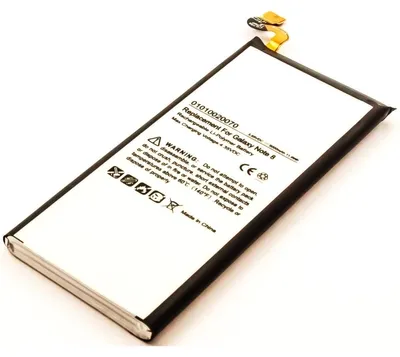 Produktbild von Akku für Samsung EB-BN950ABE Li-Pol 3,8 Volt 3000 mAh weiß
