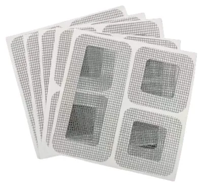 Produktbild von Insektenschutz Reparaturband 20 Stück, Glasfaser selbstklebend, wetterfest, für Fenster, Zelt & Tür, Mückenschutz Reparatur