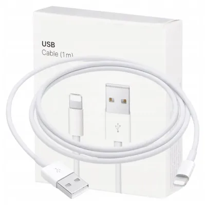 Produktbild von Co2 Ladekabel für iPhone X/11/12/13/14 - Hochwertiges USB-Kabel