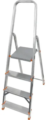 Obrázek produktu pro Aluminiový žebřík 4 schody ARON AL-USS 4
