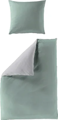 Produktbild von Bierbaum Renforce Bettwäsche Set 3297-30 lind 135 x 200 cm Baumwolle