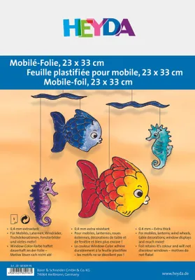 Produktbild von HEYDA 204880996 Mobiléfolie 23 x 33 cm klar/transparent