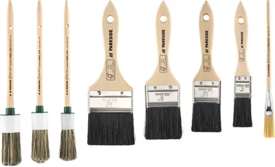 Produktbild von PARKSIDE® Pinsel-Set, 8-teilig / 4-teilig (Pinselset 8tlg.)