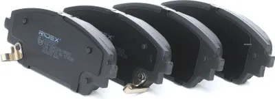 Produktbild von RIDEX 402B0887 Bremsbeläge Satz Vorne für MAZDA 3 Schrägheck (BM, BN) CX-3 (DK) CX-30 (DM) 3 Schrägheck (BP) 3 Limousine (BM, BN)