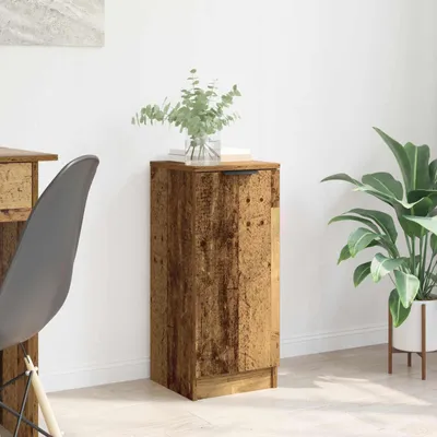 Produktbild von vidaXL Sideboard Altholz 30 x 30 x 70 cm Holzwerkstoff