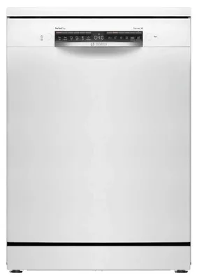 Produktbild von Bosch Serie 6 SMS6ZCW10E, Freistehend, Standardgröße (60 cm), Weiß, Schwarz, Tasten, 1,75 m