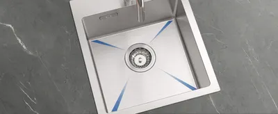 Produktbild von CECIPA 40*45CM Edelstahlspüle gebürstet Küchenspüle