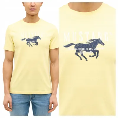 Produktbild von Mustang | Austin Cream Custard Classic Herren-T-Shirt XL