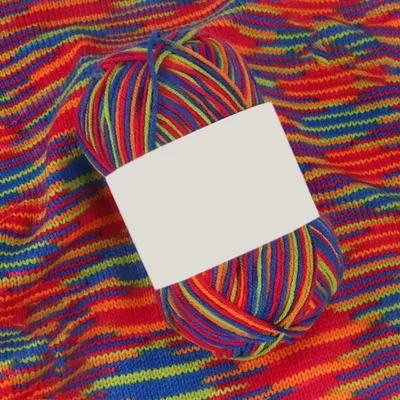 Produktbild von Handstrickgarn Farbverlauf 5 x 50 g Acryl Rot B