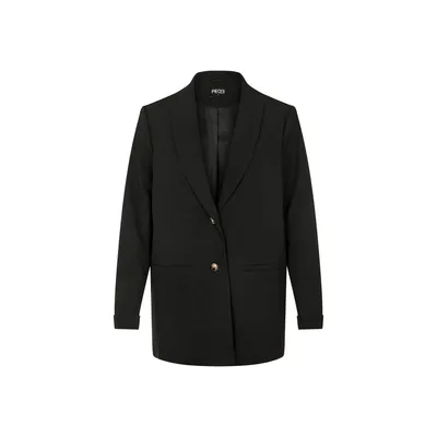 Produktbild von Pieces Size Loose Blazer Schwarz M Frau Schwarz M