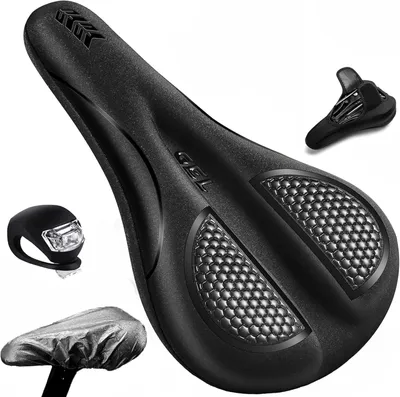 Obrázok produktu pre Sedlový poťah na bicykel Gel, Vodotesný kryt, Priedušný, pre cestný bicykel, horský bicykel,