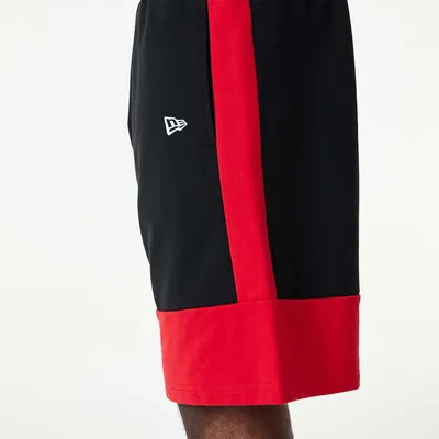 Produktbild von New Era NBA Colour Block Shorts Chicago Bulls black M