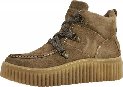 Productafbeelding van Marc O'Polo Lace Flatheel Bootie Damenschuhe Schnürstiefel Braun Freizeit