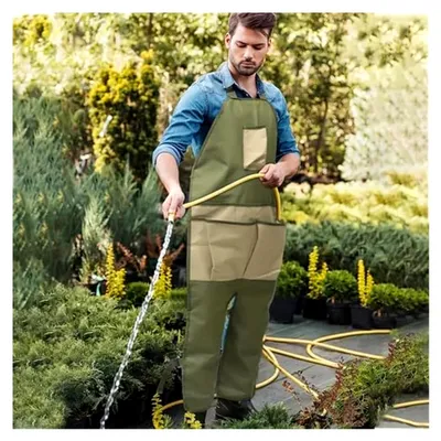 Produktbild von Gartenschürze mit Taschen – verstellbar, leicht und robust für Gartenarbeiten