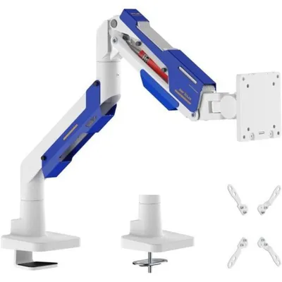 Produktbild von Monitorhalterung Serioux SRXA-MM101-C012WH, für 1 Monitor, 24–57 Zoll, 2–30 kg, Weiß