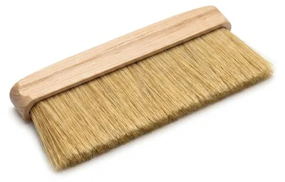 Produktbild von Maler-Abstauber mit langlebigen China-Borsten und Holzgriff 17,5x2,5 cm für präzise Staubentfernung
