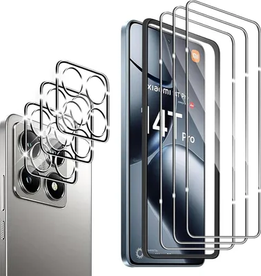 Produktbild von Schutzfolie Xiaomi Redmi Poco C65 Panzerglas Kamera Glas 9H Härte Displayfolie