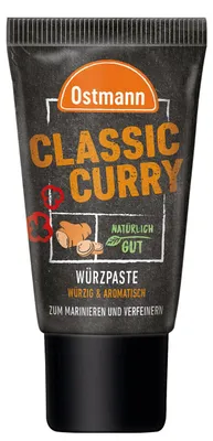 Produktbild von Ostmann Curry Würzpaste ideal zum Marinieren und verfeinern Tube 55g