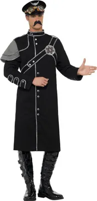 Produktbild von Steampunk Offizier Mantel Männer Größe: M