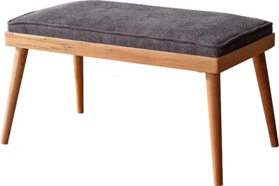 Obrázek produktu pro Stolička šedá Moderní podnožka Osmanská stolička Stolička do jídelny Designérka