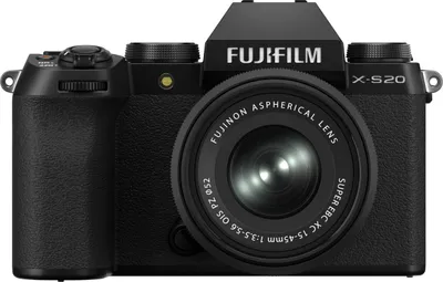Obrázek produktu pro Fujifilm X -S20 + XC15-45mm, 26,1 MP, 6240 x 4160 px, X-Trans CMOS 4, 6.2K, Dotyková obrazovka, Černá