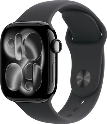 Produktbild von Apple Watch-Serie 11 42mm AC / Jet Black SB / Black m / l Ita Mequ4QL / A Apple