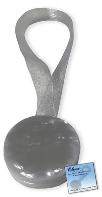 Produktbild von tex family Magnet Vorhang Elena grau Magnete für Vorhänge Perlmutt