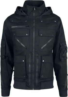 Produktbild von Chemical Black Übergangsjacke Herren Corbin Jacket Mens Black schwarz XL