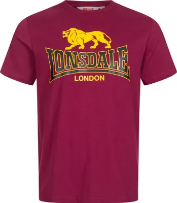 Produktbild von Lonsdale Taverham Kurzarm-t-shirt Rot L Mann Rot L
