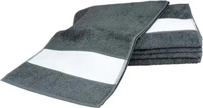 Immagine prodotto di A&R AR083 | Asciugamano SUBLI-Me® Sport, 30 x 140 cm - Colore: Grafite - Dimensioni: 30 x 140 cm